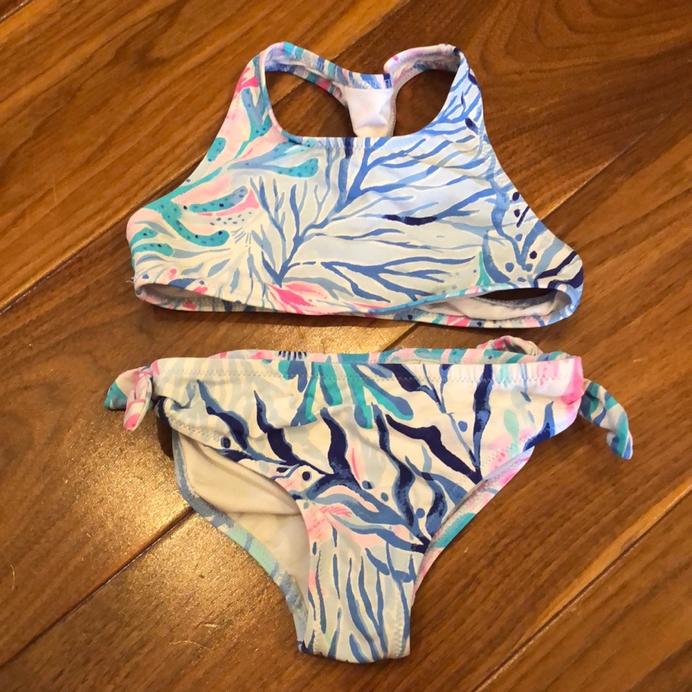 Lily Pulitzer girls bikini size 4